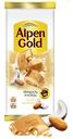 Шоколад Alpen Gold белый с миндалем и кокосовой стружкой, 80г