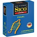 Презервативы с точечным рифлением Sico Pearl, 3 шт.