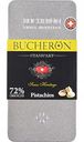 Шоколад горький Bucheron с фисташками 72 % какао, 100 г