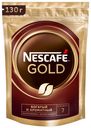 Кофе Nescafé Gold натуральный растворимый с добавлением молотого, 130г
