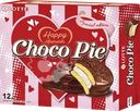 Изделие мучное кондитерское LOTTE Choco Pie, в глазури, 12шт