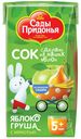 Сок Сады Придонья яблочно-грушевый с мякотью 0,125 л