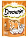 Лакомство для кошек Dreamies подушечки с курицей, 30 г