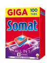 Таблетки для посудомоечной машины «All-in-One Tabs» Somat, 100 шт