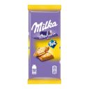 Шоколад МИЛКА, Молочный, соленый крекер, 87г