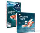 Крабовые палочки Русское Море, 200 г или Крабовое мясо Русское Море, 200 г