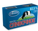 Масло сливочное «Экомилк» несоленое Высший сорт 82.5 %, 450 г