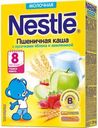 Каша молочная Nestle пшеничная с кусочками яблока и земляникой с 8 мес 220 гр