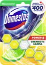 Блок для унитаза DOMESTOS Power 5 Свежесть лайма, 55г