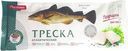 Треска Гостово порции филе без кожи атлантическая замороженная 500г