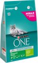 Корм сухой PURINA ONE®, для домашних кошек, индейка-злаки, 3кг