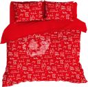 Комплект постельного белья Евро HOMECLUB Confetti, полисатин
