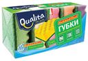 Губка для посуды Qualita Bubble Effect, 5 шт
