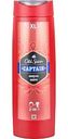 Гель для душа и шампунь мужской 2 в 1 Old Spice Captain, 400 мл