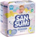 Подгузники детские Sansumi размер S, 20 шт