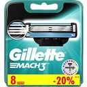 Сменные кассеты для бритвы Gillette Mach3, 8 шт.