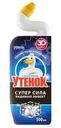Средство чистящее Туалетный утенок Супер сила Видимый эффект для унитаза 500мл
