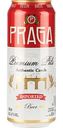 Пиво Praga Premium Pils светлое пастеризованное фильтрованное 4,7 % алк., Чехия, 0,5л