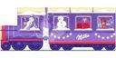 Набор кондитерской продукции Milka Новогодний поезд 344г