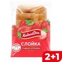 СЛОЙКА сладкая, клубника (Хлебный дом), 55г