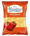Чипсы рифленые Московский картофель Паприка, 130 г
