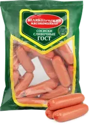 Сосиски МК ВЕЛИКОЛУКСКИЙ Сливочные ГОСТ