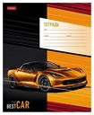 Тетрадь общая Hatber Best Cars 12 листов А5 на скобе в клетку