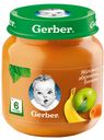 Пюре Gerber яблоко-абрикос-банан с 6 месяцев, 130г