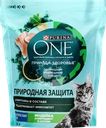  Корм сухой для взрослых кошек PURINA ONE Природа здоровья с индейкой,  680г 