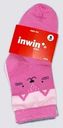 Носки детские INWIN Kids, высокая посадка, розовые с полосками, Арт. 
FKSG-05-P, 5пар