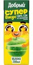 Сок Добрый СуперДжус Active kid Яблочный 200мл