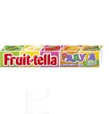 Конфеты FRUIT-TELLA жевательные со вкусом яблока, черной смородины, клубники, апельсина, банана 41г