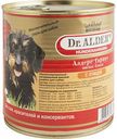 Корм для собак Мясное блюдо Dr. Alder’s с птицей, 750 г
