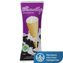 Мороженое пломбир, в вафельном рожке, 15%, 100г