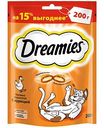 Лакомство для взрослых кошек Dreamies с курицей, 200 г