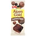 Шоколад ALPEN GOLD Aerated темный пористый, 80г