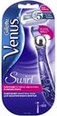 Бритвенный станок женский Gillette Venus Swirl с 1 сменной кассетой
