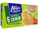 Печенье Magic Grain 6 злаков на мальтите и стевии, 160 г