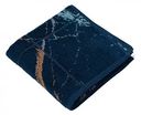 Полотенце махровое DM текстиль Cleanelly Azure цвет: синий/тёмно-жёлтый, 50×90см