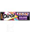 Жевательная резинка DIROL COLORS ФРУКТОВЫЙ РАНДОМ без сахара, 13.6г