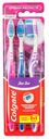 Зубная щётка "Зиг-Заг", Colgate, 2+1 шт., в ассортименте