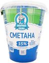 Сметана Молочная Сказка 15% БЗМЖ 320г