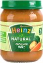 Пюре овощное HEINZ Natural Овощной микс, с 5 месяцев, 120г