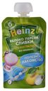 Пюре детское Heinz 90гр яблоко персик сливки БЗМЖ