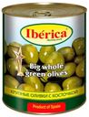 Оливки зеленые Iberica гигантские с косточкой, 875 г