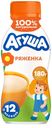 БЗМЖ Ряженка Агуша 3,2% 180г пэт
