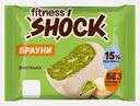 Пирожное протеиновое Брауни белый шоколад с фисташкой Fitnesshock 50г