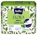 Прокладки гигиенические Bella Flora Зеленый чай, 10 шт