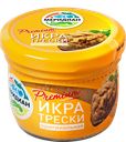 Икра трески МЕРИДИАН, Оригинальная пробойная, 100г