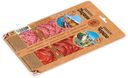 Колбаса сырокопчёная Чоризо и Милано, нарезка, Мясная история, 100 г